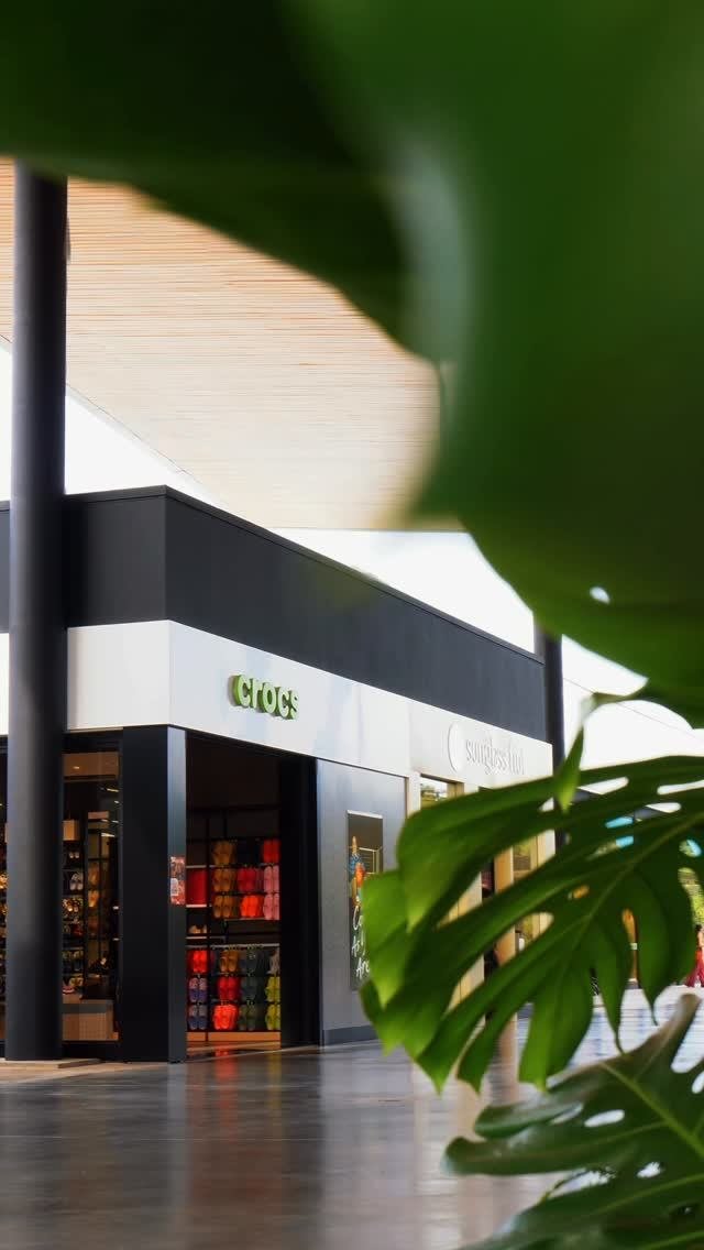 Fachada da loja Crocs no Pulse Open Mall